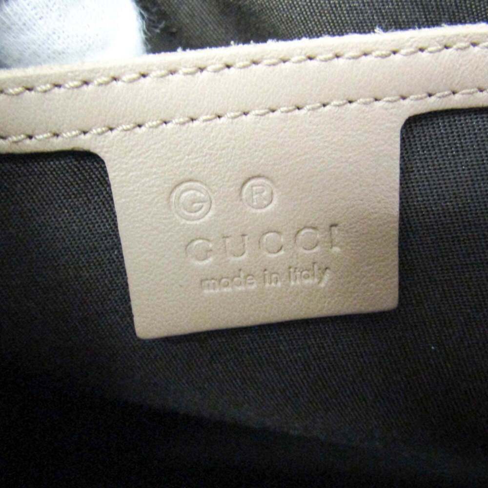 GUCCI Cream Leather Boston Bag - Picture 12 of 14